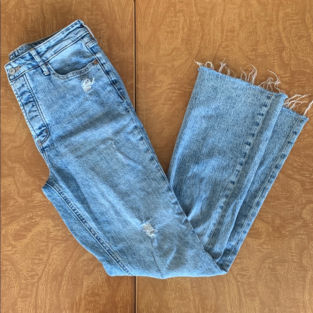 High Rise Boot Cut Jeans